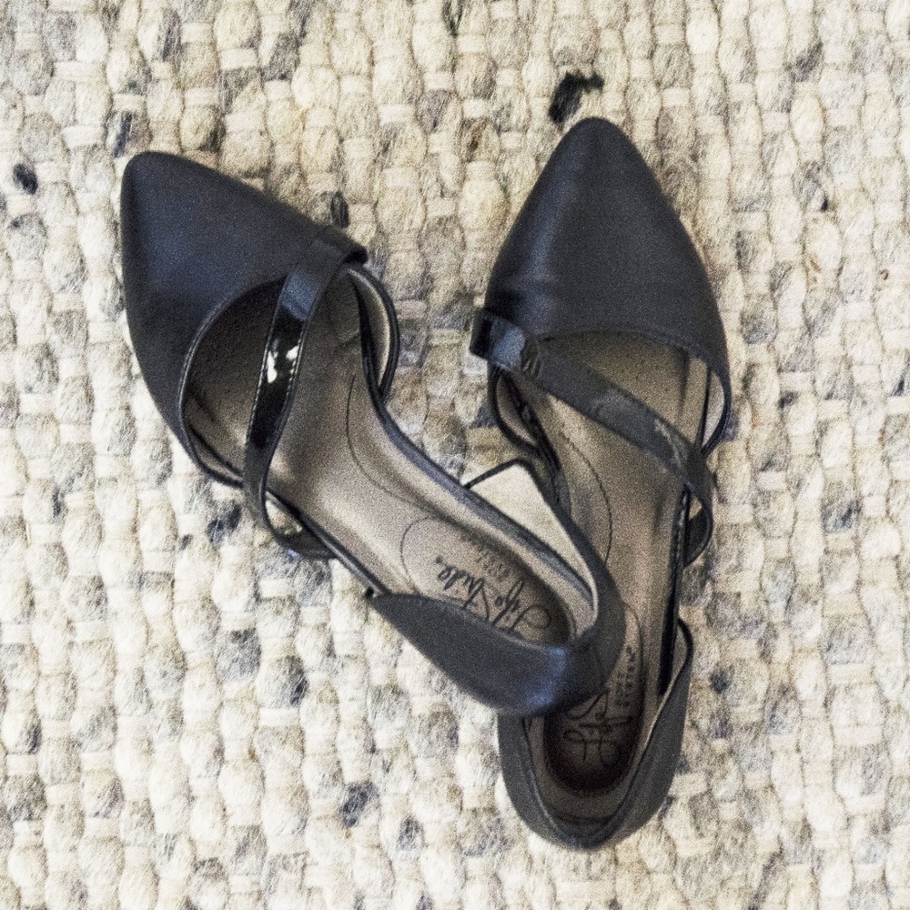 Black flats